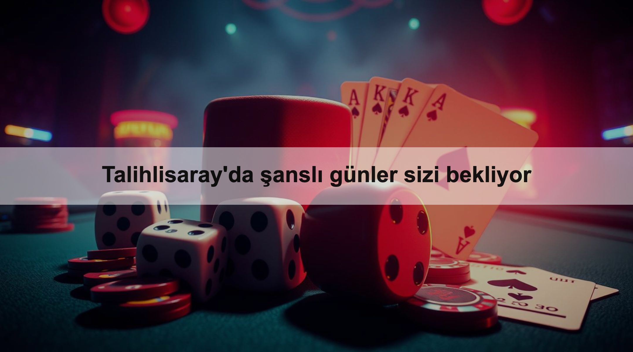 Talihlisaray'da şanslı günler sizi bekliyor 1 Talihlisaray'da şanslı günler sizi bekliyor